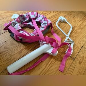 Evenflo Baby Girls Jumper - Kids/ Pink/ doorway jolly jumper